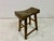 Wood Antique Rustic Elm Stool For Sale - Image 7 of 14