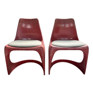 Set of Vintage Design Chairs by Steen Ostergaard for Cado, 1971 For Sale