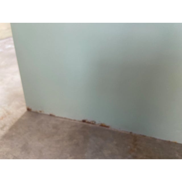 Metal Vintage Cole Steel Metal Shelf For Sale - Image 7 of 11