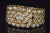Estate 22K Solid Gold Natural Diamond Enamel Bangles Bracelets For Sale - Image 10 of 10