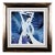 1980s Ting Shao Kuang "Dance of the Peacock" Artist Hand Signed & Numbered Pp (Printer's Proof) 3/5 Beautifully Distressed Frame For Sale