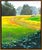 Nancy Paris Pruden "Cows Coming Home" Contemporary Naturalistic Pastoral Landscape Nature Painting, 2020s For Sale