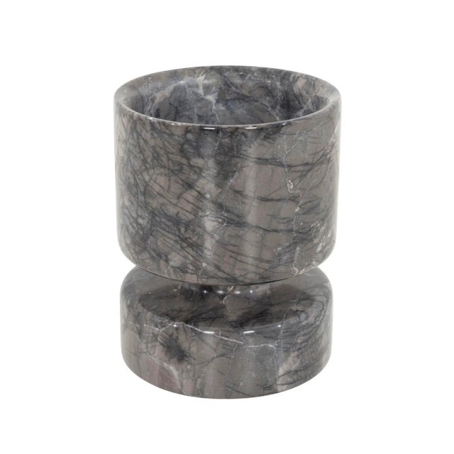 Stone 1960s Angelo Mangiarotti Vase for Knoll For Sale - Image 7 of 8