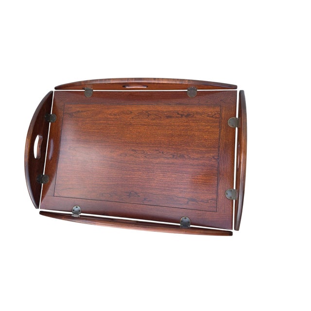 Brown 1980s Pennsylvania House Butlers Coffee Table Cherry Chippendale Tray Top Style For Sale - Image 8 of 18