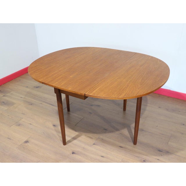 Mid Century Modern Vintage Folding Dining Table in the Style of G Plan Danish Style For Sale - Image 15 of 15