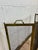Brass 3 Panel Folding Fire Screen Mesh Insert For Sale - Image 10 of 10