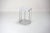 Contemporary Carrara Marble Kaus Cromo Side Table by Nicola Di Froscia for DFdesignlab For Sale - Image 3 of 7