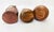 Late 20th Century Set of 3 Vintage Hammered Copper Vessels With Aged Patina For Sale - Image 5 of 6