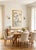 Chinoiserie Hand Painted Chinoiserie Wallpaper Mural With Blue and White Landscape, Oriental Scenery Wall Art For Sale - Image 3 of 3