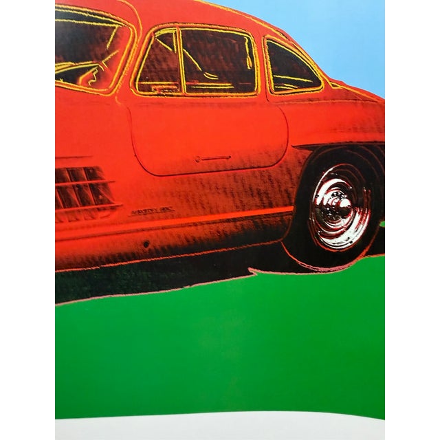 Andy Warhol (1928–1987), Mercedes Benz 300 Sl Coupé, Cars Series, 1988, Art Poster, Pop Art For Sale - Image 10 of 14