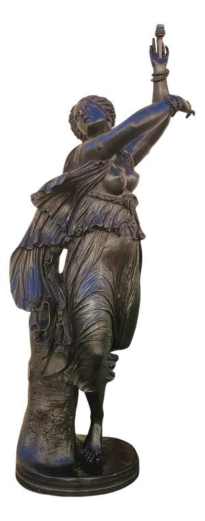 J.B. Clésinger, Dancer, Large Bronze, 19th Century