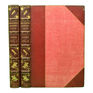 "Mr. Sponge's Sporting Tour Vols I & Ii" 1900 Surtees