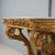 Carved and Gilded Wooden Console Table For Sale - Image 3 of 14