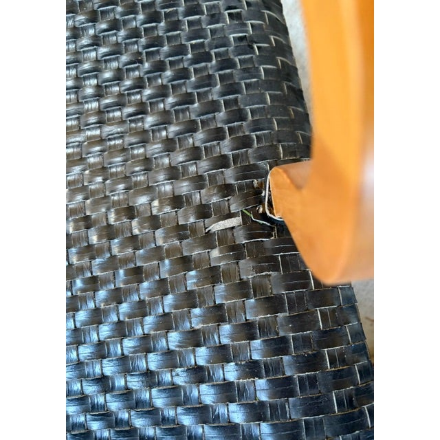 Black "Compagnia Delle Filippine" Leather Chair by Antonio Citterio for B&b Italia For Sale - Image 8 of 12