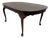 Henkel Harris 2211 29 Solid Mahogany Queen Anne Dining Table For Sale