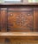 Brown Antique Victorian Pier Hall Mirror Walnut Grand Size Mirror With Marble Top Bench For Sale - Image 8 of 10