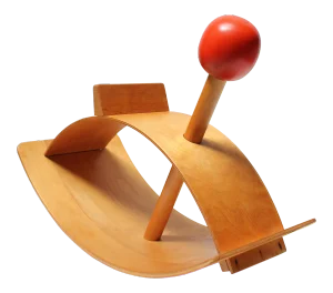 "Rocking Beauty" Hobby Horse Designed by Gloria Caranica for Creative Playthings