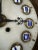 Black Vintage Pendulum Clock in Wood For Sale - Image 8 of 13
