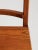 Brown The Vintage Solid Wood Geometric Ladder Back Dining Chairs For Sale - Image 8 of 14