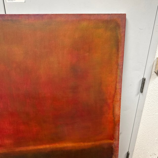 Textile Lads "Rothko" Abstract Canvas Painting For Sale - Image 7 of 12