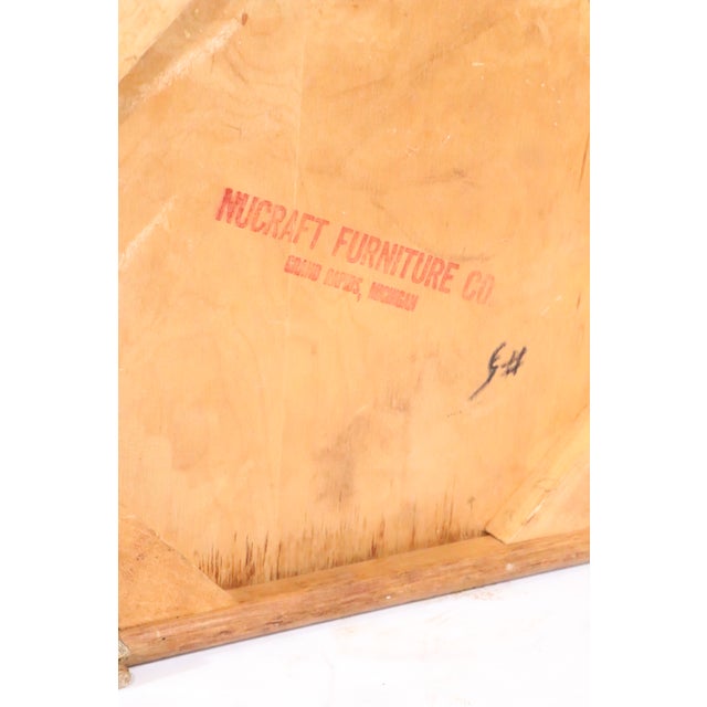 Nucraft Mid 20th Century Wood Waste Trash Can For Sale - Image 11 of 11