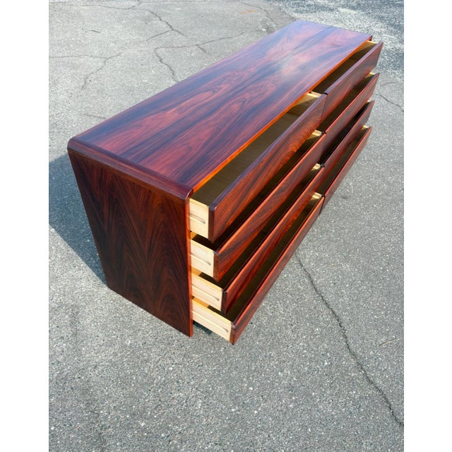 Danish Rosewood Arne Wahl Iversen Dresser For Sale In Tampa - Image 6 of 12