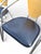 Italian Postmodern Chrome, Bentwood and Black Leather Dining Chairs from Effezeta, 1980s, Set of 4 For Sale - Image 9 of 18