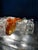 Vintage Italian Sculptural Glass Wall Light from Poliarte, 1970s For Sale - Image 9 of 15