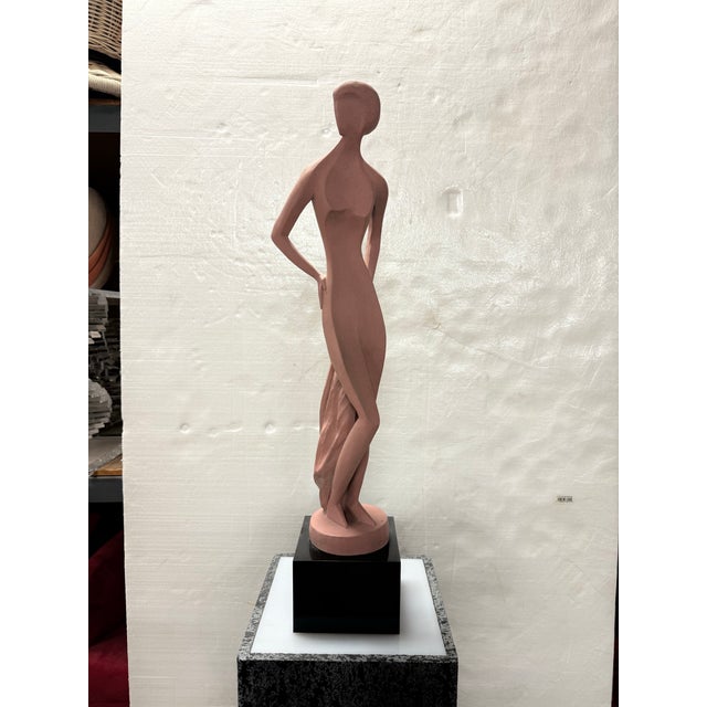 Vintage deco sculpture of a nude woman by David Fisher for Austin Productions - 1981. Austin Productions have made a very...