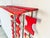 Vintage Space Age Wall Coat Rack in Red with Hat Shelf, 1960s For Sale - Image 11 of 18