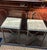 Stone Vintage Set of French Neoclassical Style Side Tables a Pair For Sale - Image 7 of 9