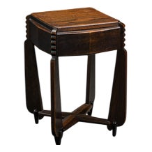 Amsterdam School Side Table by Christiaan Bartels For Sale