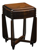 Amsterdam School Side Table by Christiaan Bartels