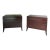 Pair of Barbara Berry for Baker Mahogany Commode Nightstand / End Tables For Sale