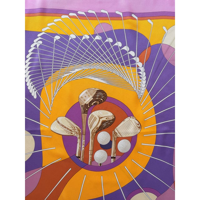Textile Hermès Swing Designed by Julie Abadie 2013 For Sale - Image 7 of 8