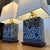 Chinoiserie Ralph Lauren Blue + White Table Lamps, Pair For Sale - Image 9 of 12