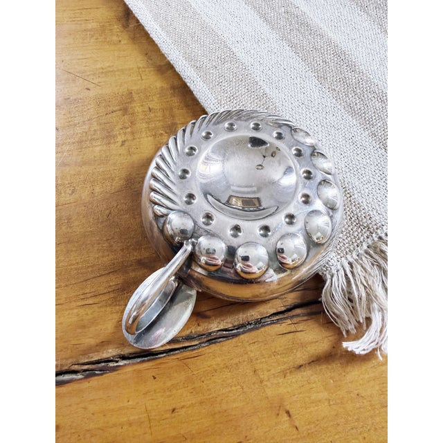 1960s Christofle Silver Wine Tasting Cup From Intercontinental Hotel Paris For Sale In New York - Image 6 of 8