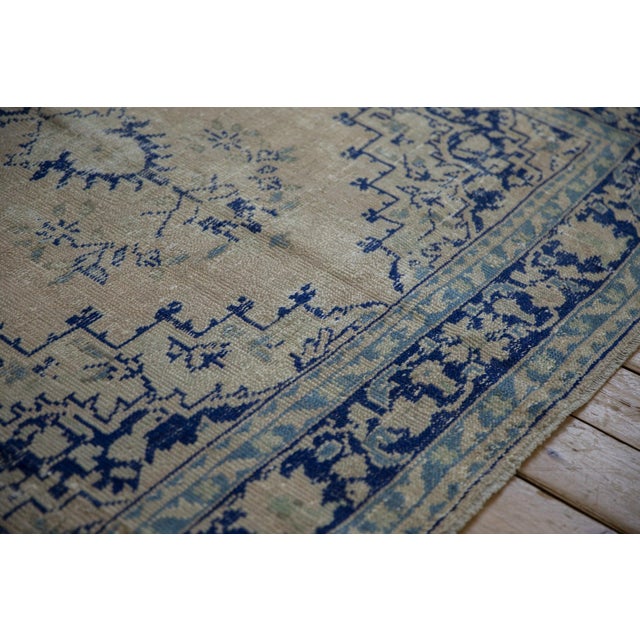 Traditional Vintage Distressed Oushak Carpet - 6'7" x 9'5" For Sale - Image 3 of 11