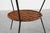 Black Mid-Century Woven Rattan, Wicker and Iron Two-Tier Round Coffee Table, Italy, 1960s For Sale - Image 8 of 13