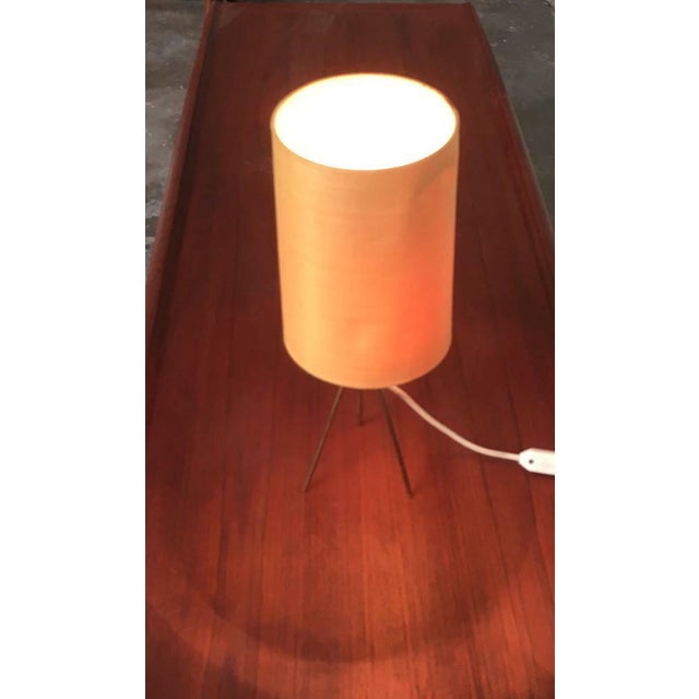 Metal Mid-Century Tripod Table Lamp, 1960s For Sale - Image 7 of 18