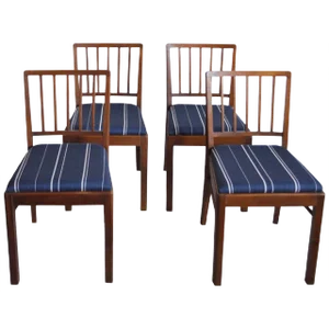 Danish Dining Chairs, 1940s, Set of 4