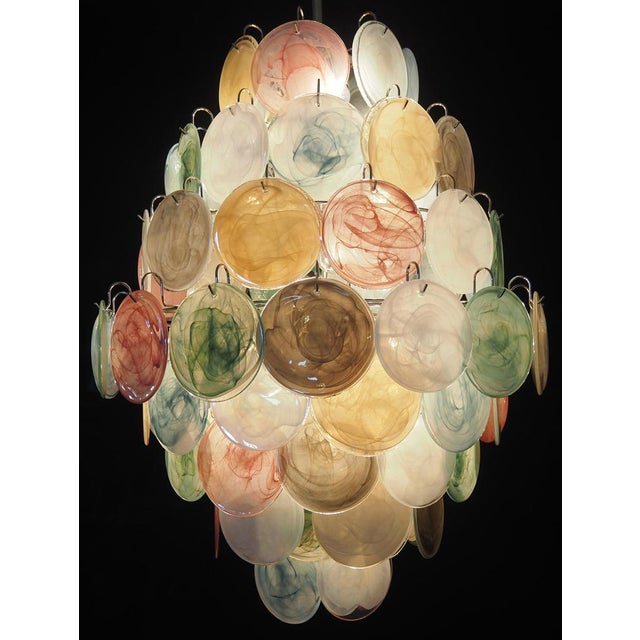 Vintage Italian Murano Chandeliers, 2000s, Set of 2 For Sale - Image 18 of 18