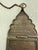 Antique Middle Eastern Judaic Birth Amulet Buckle with Kabbalistic Inscription. On woven silver chain. Most likely from...