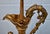 Antique Gilded Metal Lamp Renaissance Style Ornate Ewer Designed Figural Details For Sale In Philadelphia - Image 6 of 17