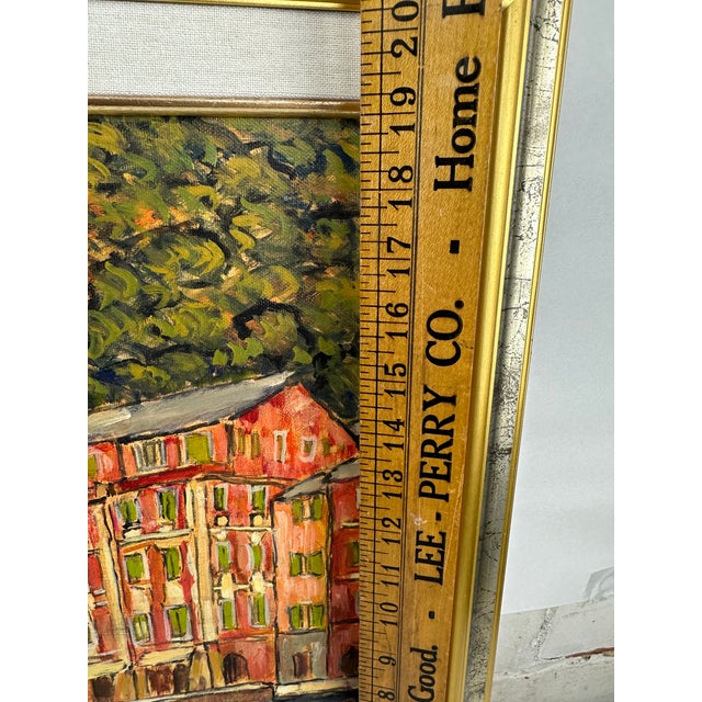 Malcesine on Lake Garda Painting Art by Enzo Leone For Sale - Image 12 of 12
