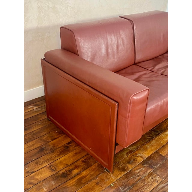 Korium KM 3/1 Two-Seater Sofa by Tito Agnoli for Matteo Grassi, Italy, 1980s For Sale - Image 12 of 18