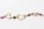 Black Vintage Yves Saint Laurent Glass 6 Strand Necklace, Purple and Black, 1970's For Sale - Image 8 of 10