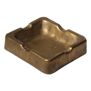 Organic Brutalist Bronze Ashtray, Germany, 1960s For Sale
