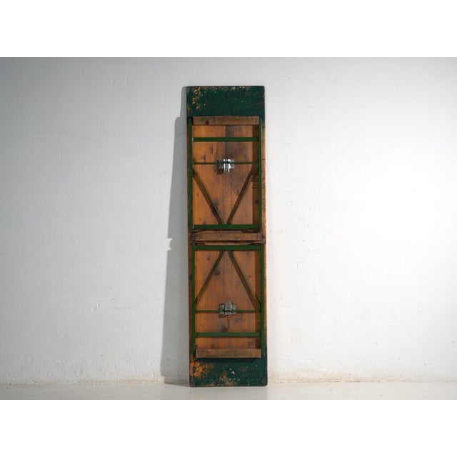 Brown Vintage Beer Garden Table in Pine Wood, Germany, 1960 For Sale - Image 8 of 10