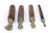 English Antique 19th-Century Brass Bookbinding Hand Stamps - Set of 4 For Sale - Image 3 of 7